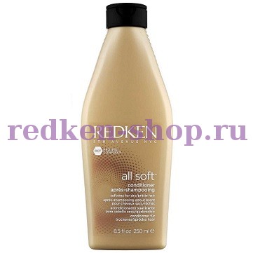 Redken All Soft смягчающий кондиционер для сухих и жестких волос 250 мл Redken All Soft смягчающий кондиционер для сухих и жестких волос 250 мл