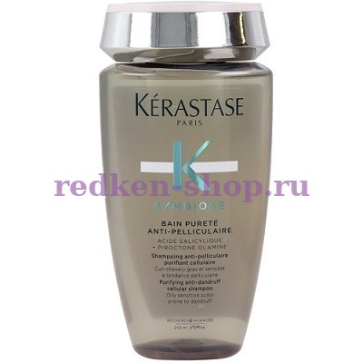 Kerastase Symbiose Шампунь-ванна для жирной чувствительной кожи головы склонной к перхоти 250 мл Kerastase Symbiose Шампунь-ванна для жирной чувствительной кожи головы склонной к перхоти 250 мл